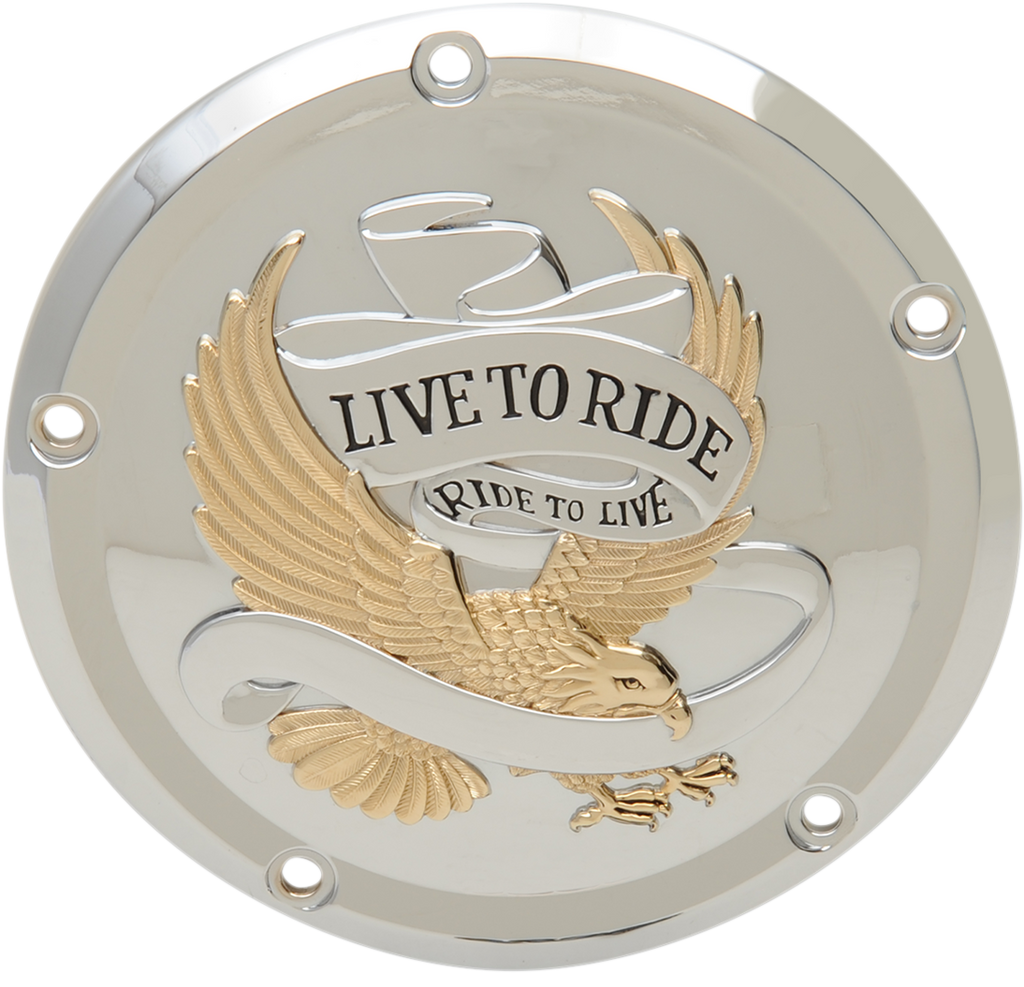 Drag Specialties Cover Drby Ltr 16-22 Gld
