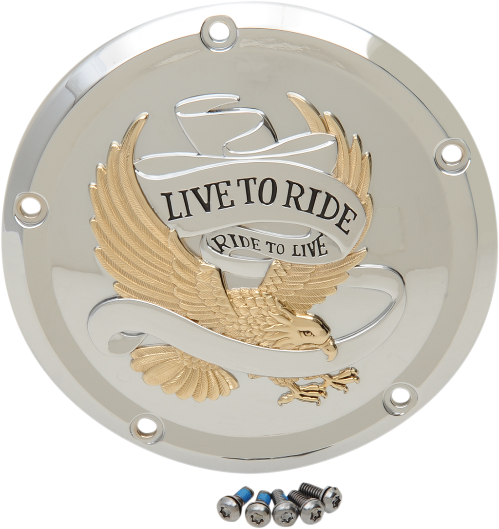 Drag Specialties Cover Drby Ltr 16-22 Gld