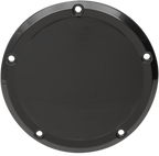 Drag Specialties Cover Drby Flt 16-22 - Gray/Black