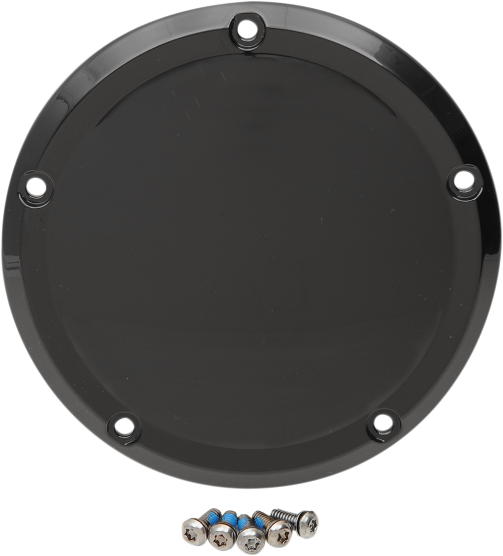 Drag Specialties Cover Drby Flt 16-22 - Gray/Black