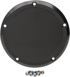 Drag Specialties Cover Drby Flt 16-22 - Gray/Black