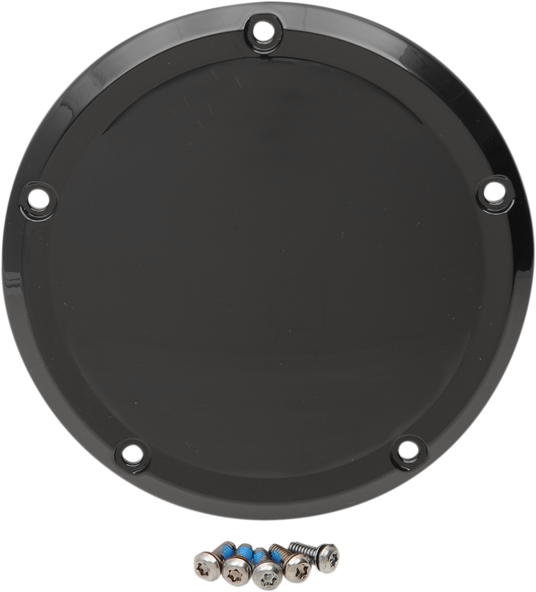 Drag Specialties Cover Drby Flt 16-22 - Gray/Black
