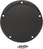 Drag Specialties Cover Drby Flt 16-22 - White/Black
