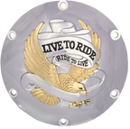Drag Specialties Cvr Drby Ltr Gld 04-22XL