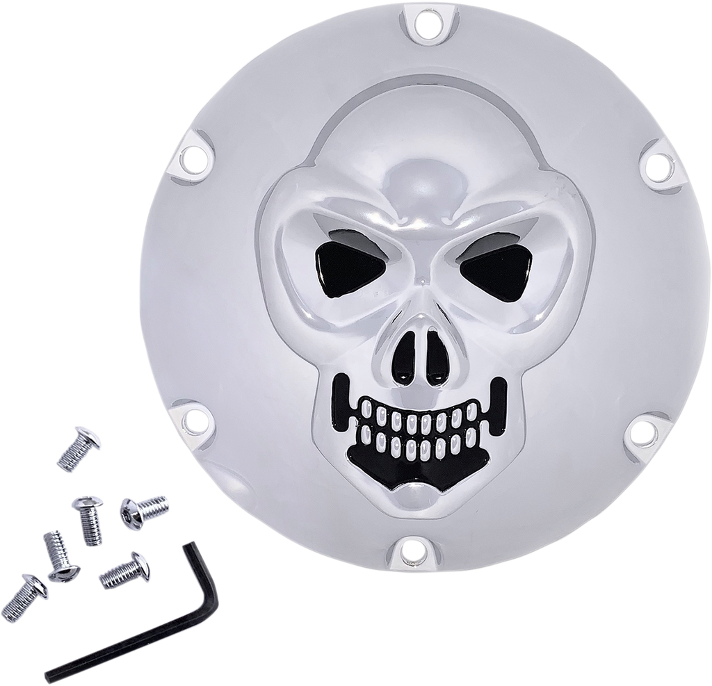 Drag Specialties Cvr Drby Skl Chr 04-22XL