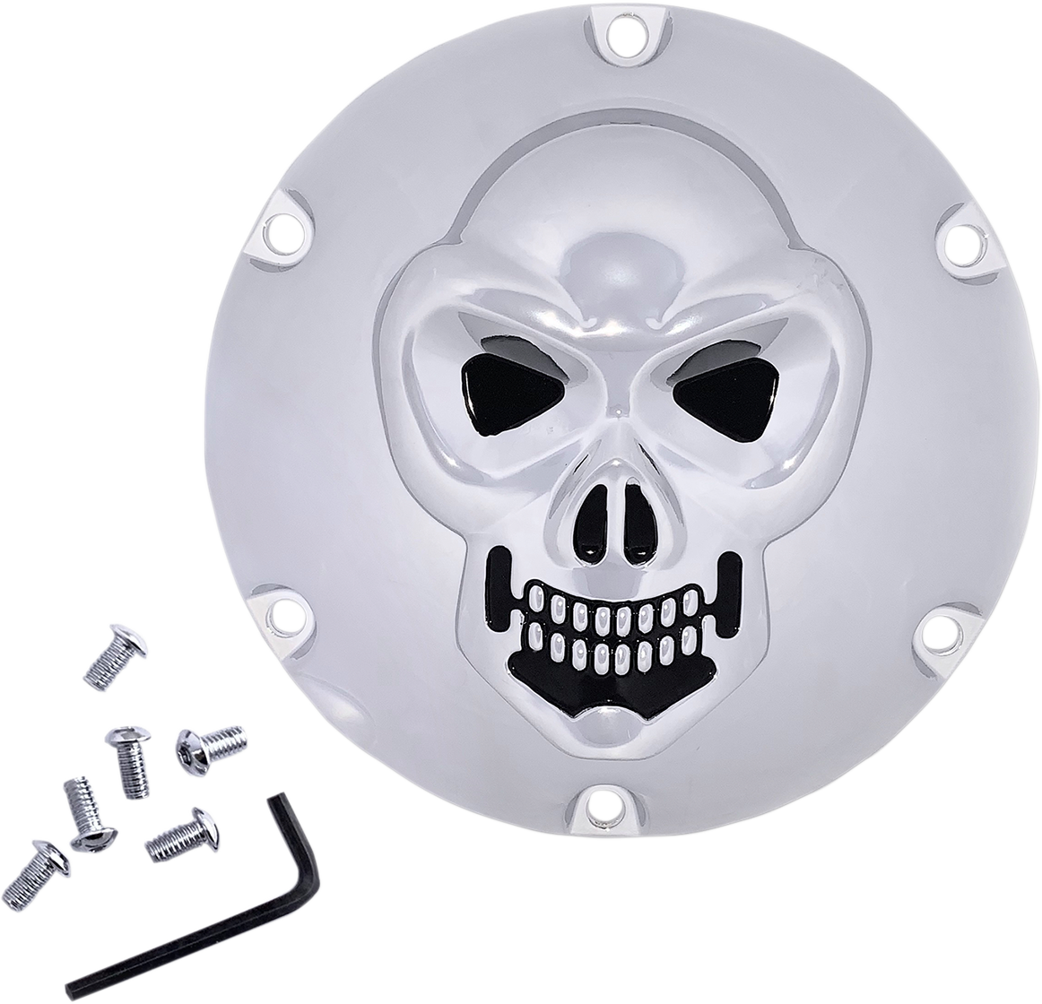 Drag Specialties Cvr Drby Skl Chr 04-22XL