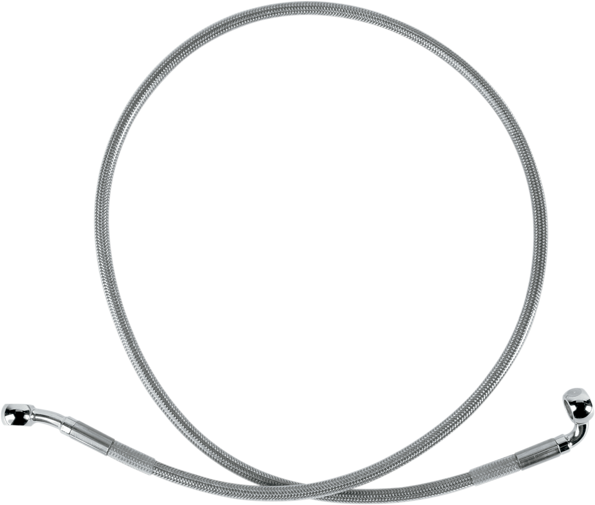 Drag Specialties Front Brake Line 00-05 Fxd