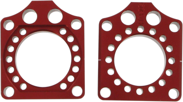 PRO CIRCUIT Axle Blocks - Red - Honda