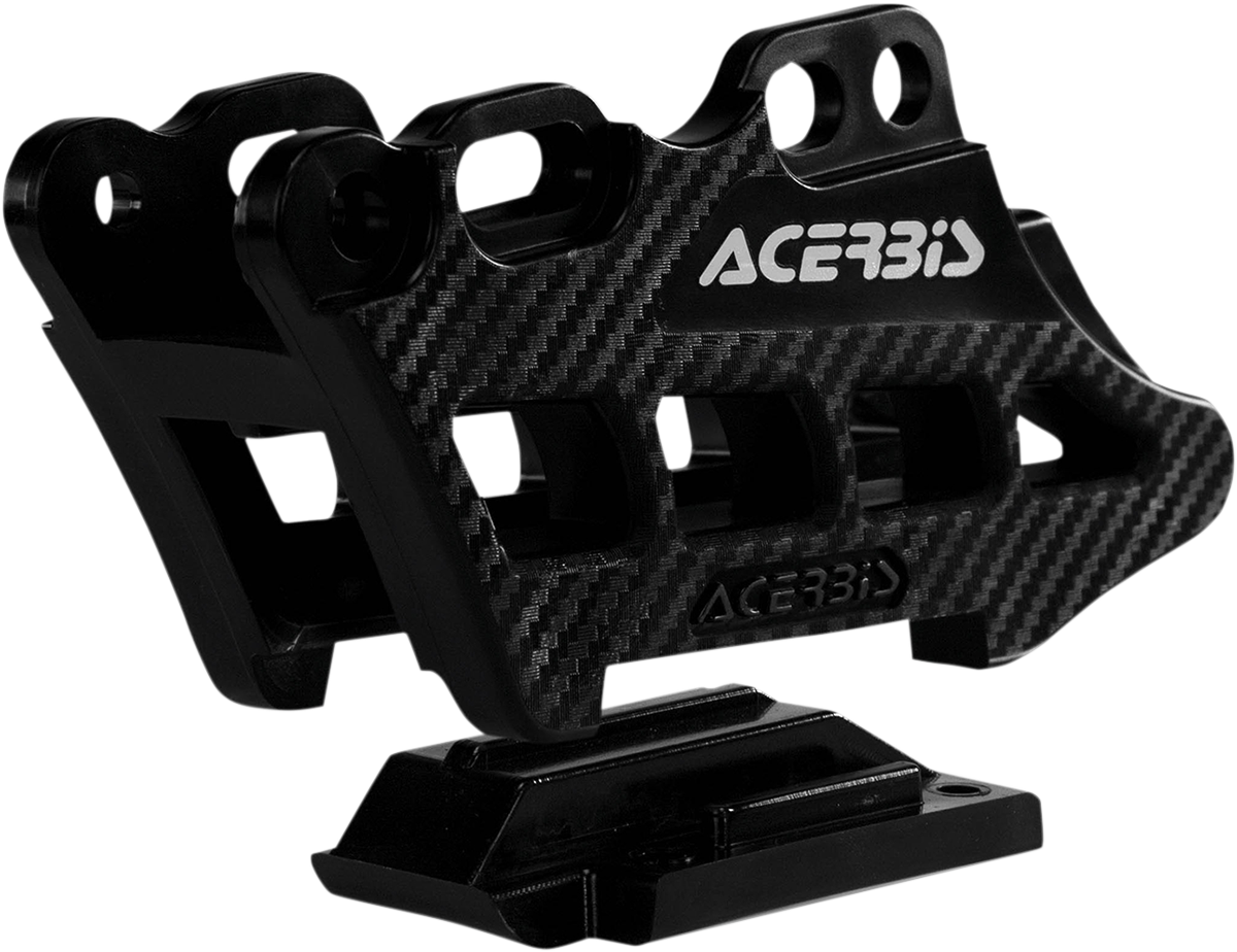 Complete Chain Guide Block - Black - Honda (1)