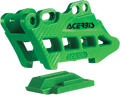 Complete Chain Guide Block - Green - Kawasaki (1)