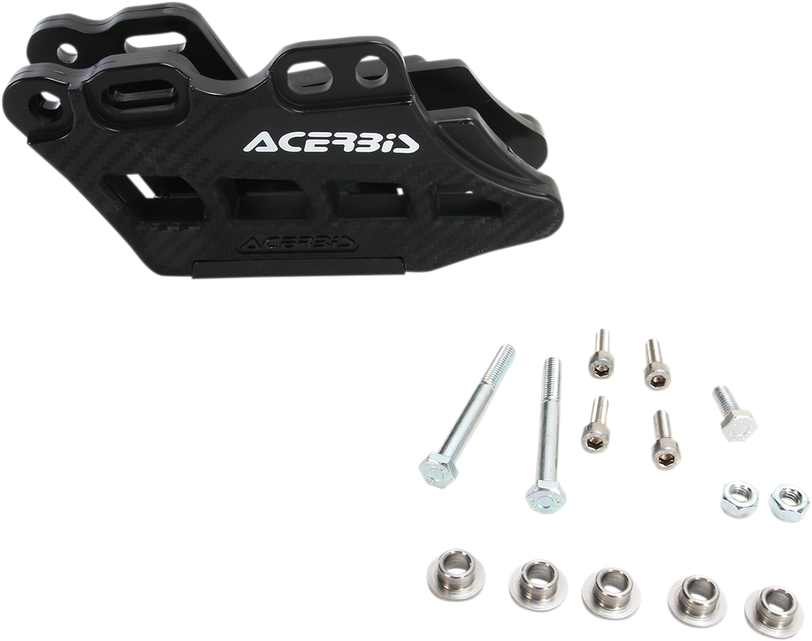 Complete Chain Guide Block - Black - Suzuki (1)