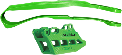 Chain Guide 2.0 and Slider Kit - Kawasaki KX250F/KX450F - Green (1)
