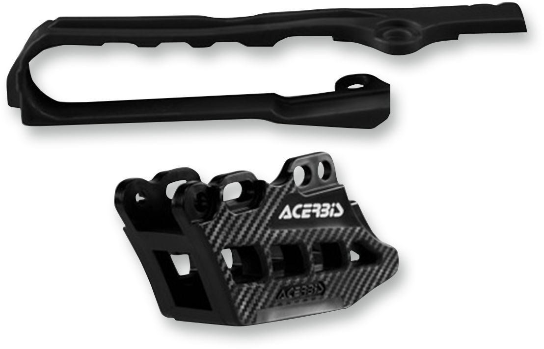 Chain Guide 2.0 and Slider Kit - Suzuki RMZ250/RMZ450 - Black (1)
