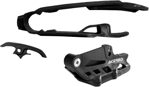 Chain Guide 2.0 and Slider Kit - Husqvarna/KTM/Gas Gas - Black (1)