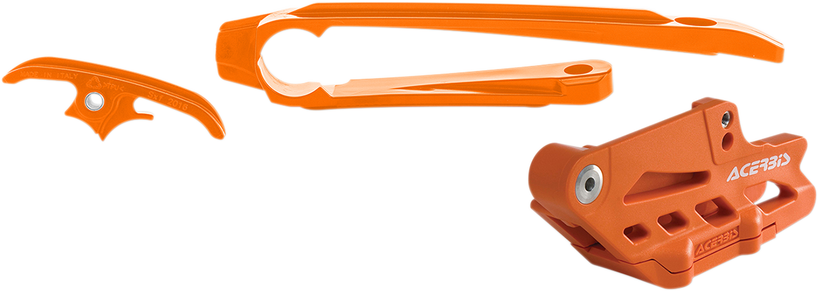Chain Guide and Slider Kit - KTM - Orange (1)