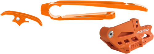Chain Guide and Slider Kit - KTM - Orange (1)