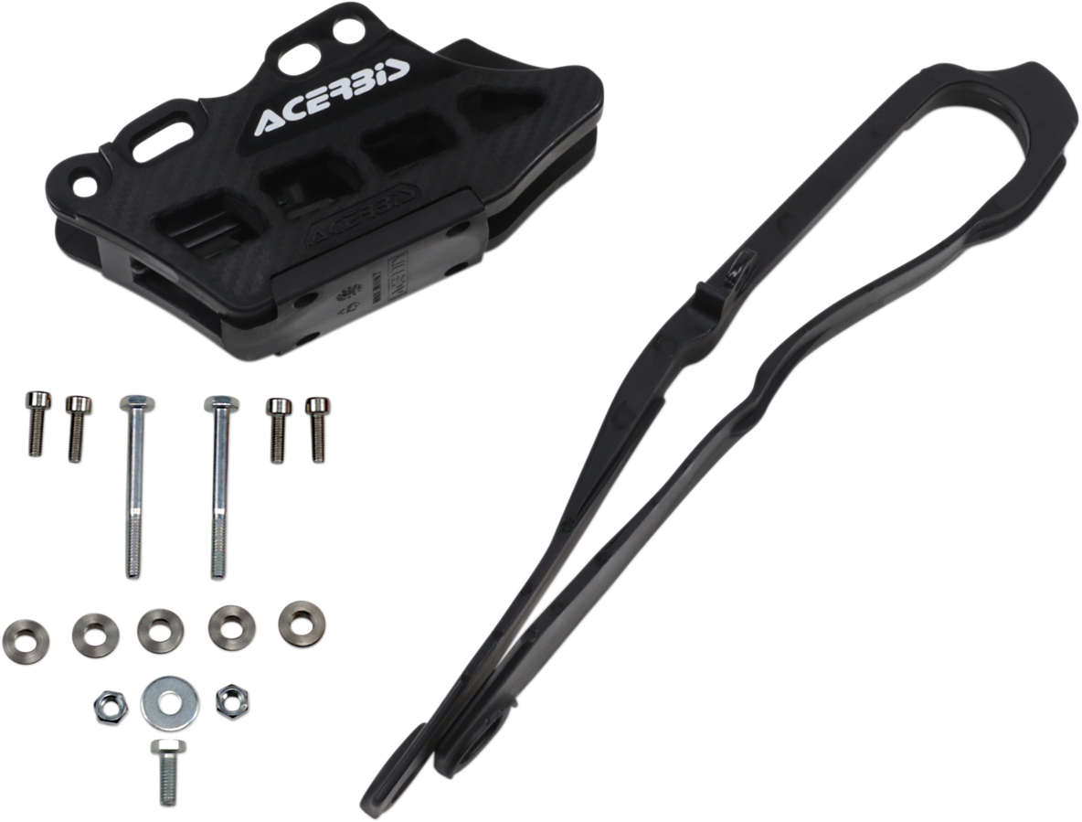 Chain Guide 2.0 and Slider Kit - Black - Honda (1)