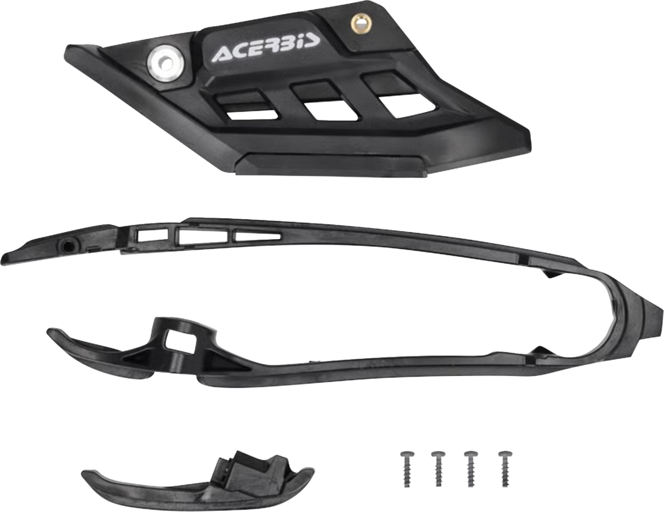Chain Guide and Slider Kit - Black - KTM (1)