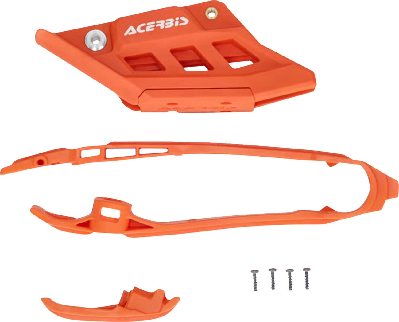 Chain Guide and Slider Kit - Orange - KTM (1)