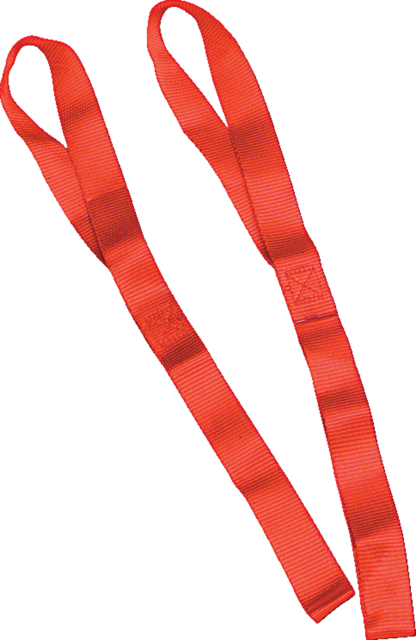 Parts Unlimited Tie-down Extensions/red