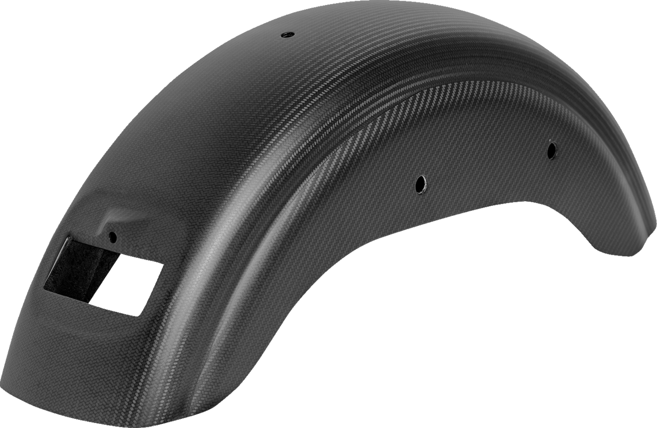 SADDLEMEN Rear Fender - Carbon Fiber/Matte - FXBB/FXST/FLSL