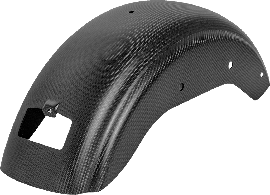 SADDLEMEN Rear Fender - Carbon Fiber/Matte - FXLR/S/ST