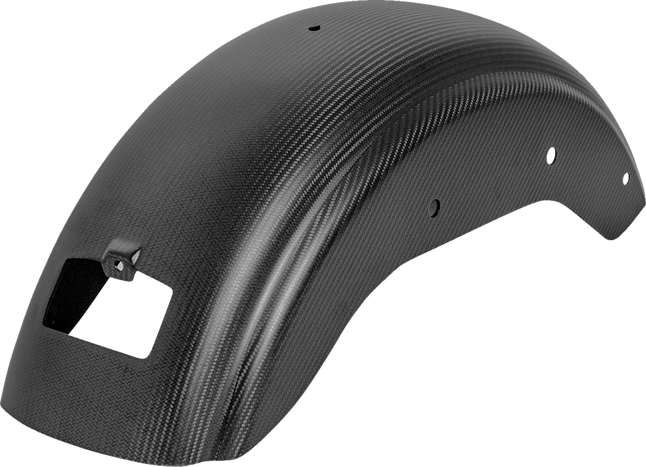 SADDLEMEN Rear Fender - Carbon Fiber/Matte - FXLR/S/ST