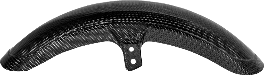 SADDLEMEN Front Fender - Carbon Fiber/Gloss - Softail/Dyna