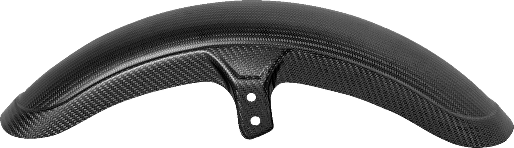 SADDLEMEN Front Fender - Carbon Fiber/Matte - Softail/Dyna