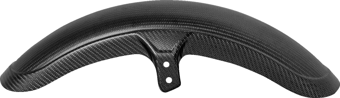 SADDLEMEN Front Fender - Carbon Fiber/Matte - Softail/Dyna