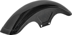 SADDLEMEN Front Fender - Carbon Fiber/Gloss - Dyna/Sportster