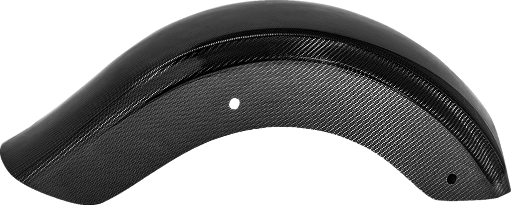 SADDLEMEN Carbon Fiber Rear Fender - Gloss - Touring '09-'25