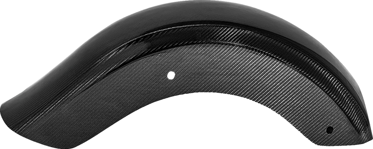 SADDLEMEN Carbon Fiber Rear Fender - Gloss - Touring '09-'25