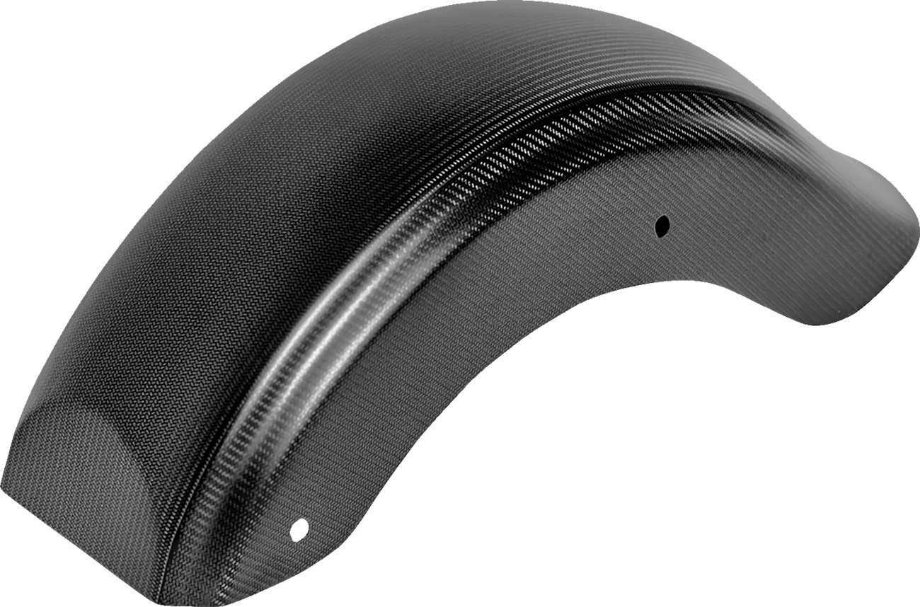 SADDLEMEN Carbon Fiber Rear Fender - Matte - Touring '09-'25
