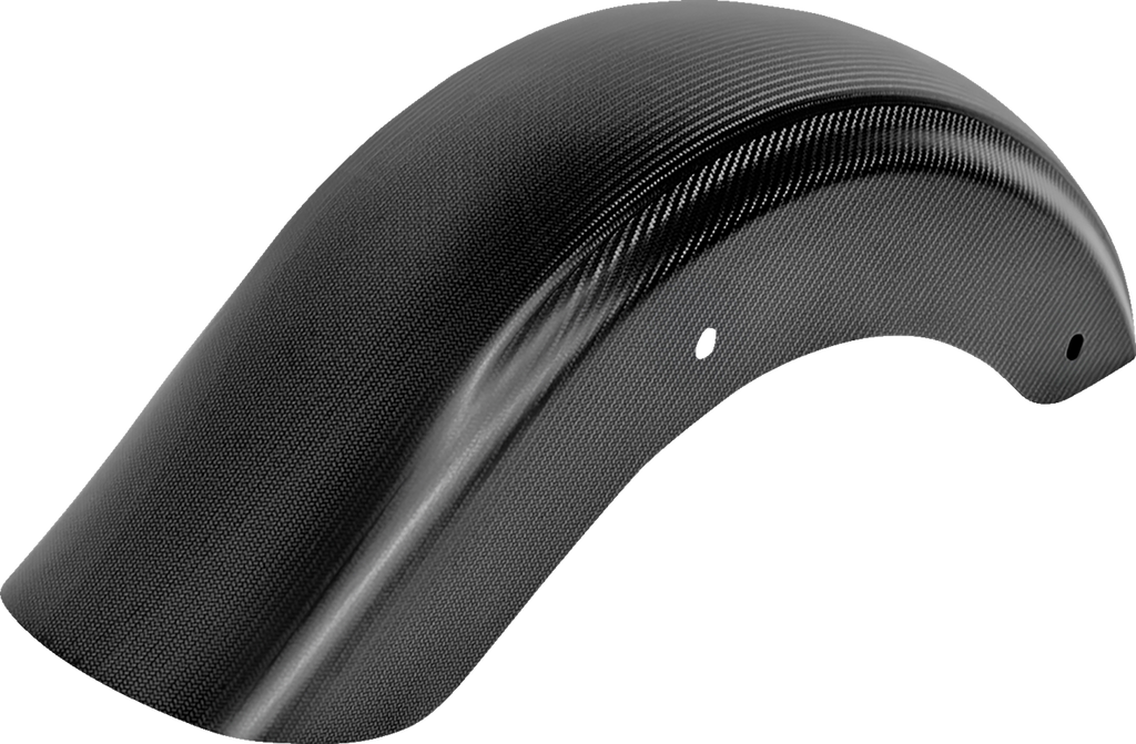 SADDLEMEN Carbon Fiber Rear Fender - Matte - Touring '09-'25