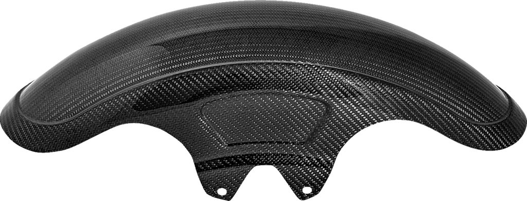 SADDLEMEN Carbon Fiber Front Fender - Gloss - Touring '14-'24