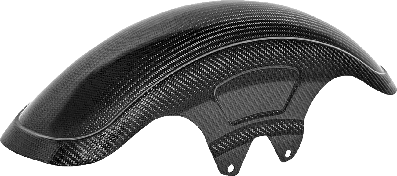 SADDLEMEN Carbon Fiber Front Fender - Gloss - Touring '14-'24