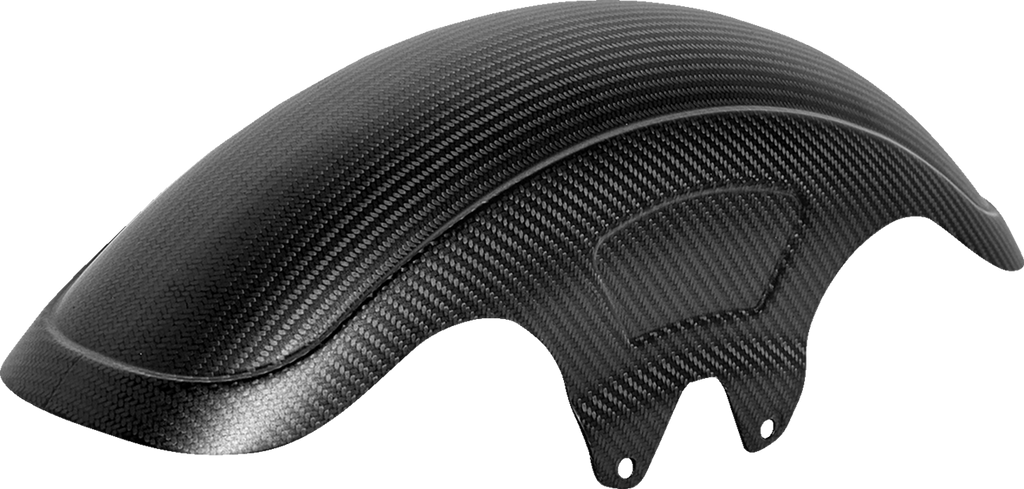 SADDLEMEN Carbon Fiber Front Fender - Matte - Touring '14-'24