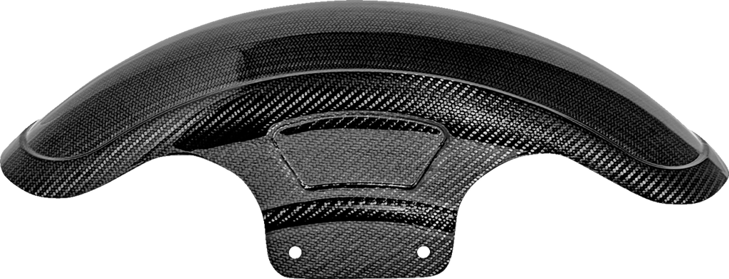 SADDLEMEN Carbon Fiber Front Fender - Gloss - Touring '23-'25