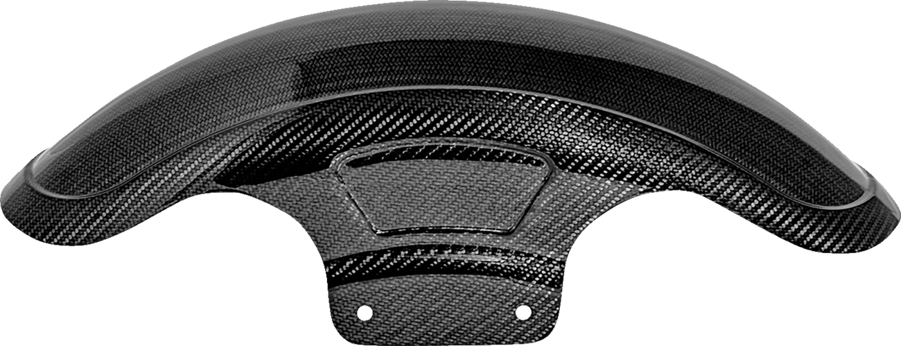SADDLEMEN Carbon Fiber Front Fender - Gloss - Touring '23-'25