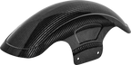 SADDLEMEN Carbon Fiber Front Fender - Gloss - Touring '23-'25