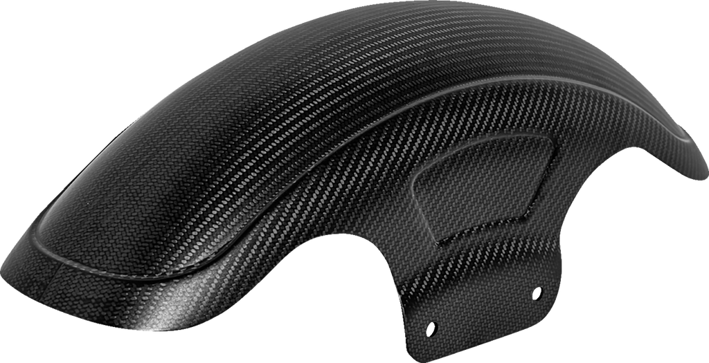 SADDLEMEN Carbon Fiber Front Fender - Matte - Touring '23-'25