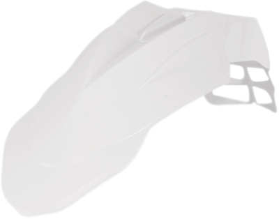 Supermoto Front Fender - White (1)