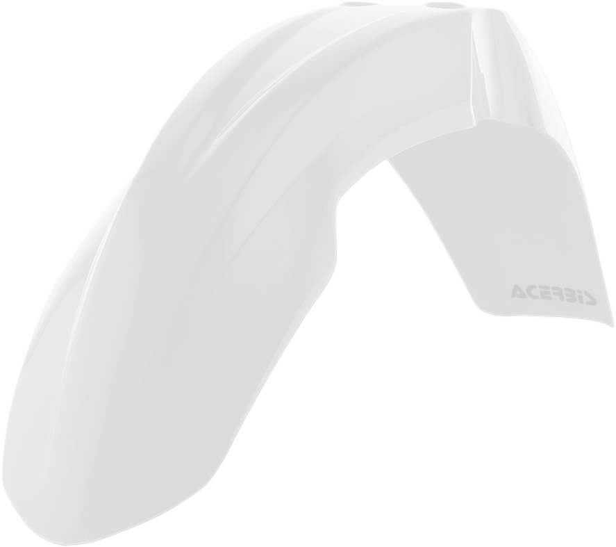 Front Fender - White - Honda - CR/CRF '04-'17 (1)