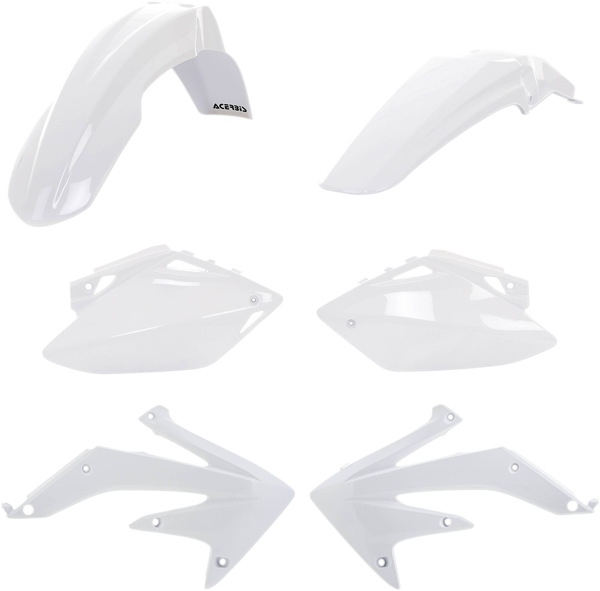 Standard Body Kit - White - Honda - CRF '07-'08 (1)