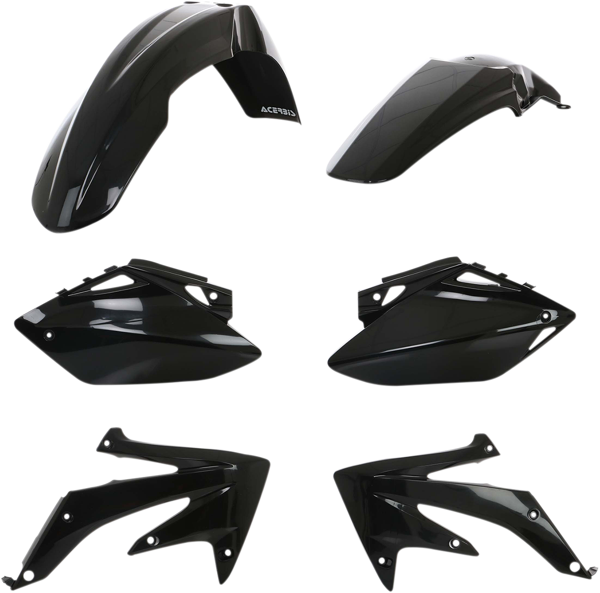 Standard Body Kit - Black - Honda - CRF '07-'08 (1)