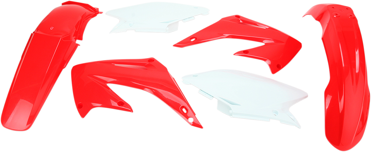 Standard Body Kit - '05 OEM Red/White - Honda - CR '04-'07 (1)