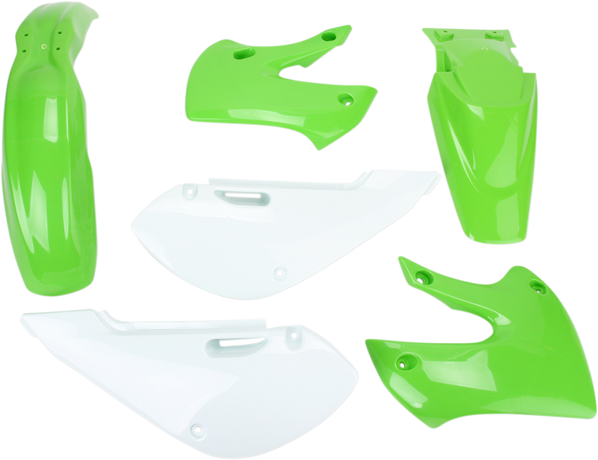 Standard Body Kit - '05 OEM Green/White - Kawasaki | Suzuki '00-'25 (1)