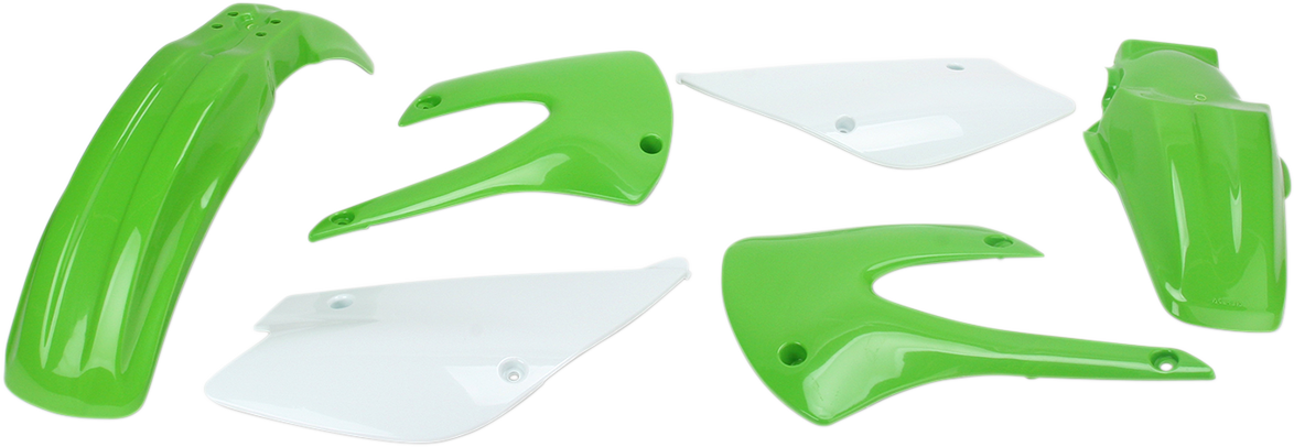 Standard Body Kit - '05 OEM Green/White - KX 85/100 | RM 100 '01-'13 (1)