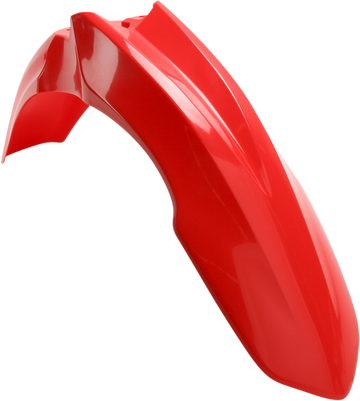 Front Fender - Red - Honda - CRF '09-'13 (1)